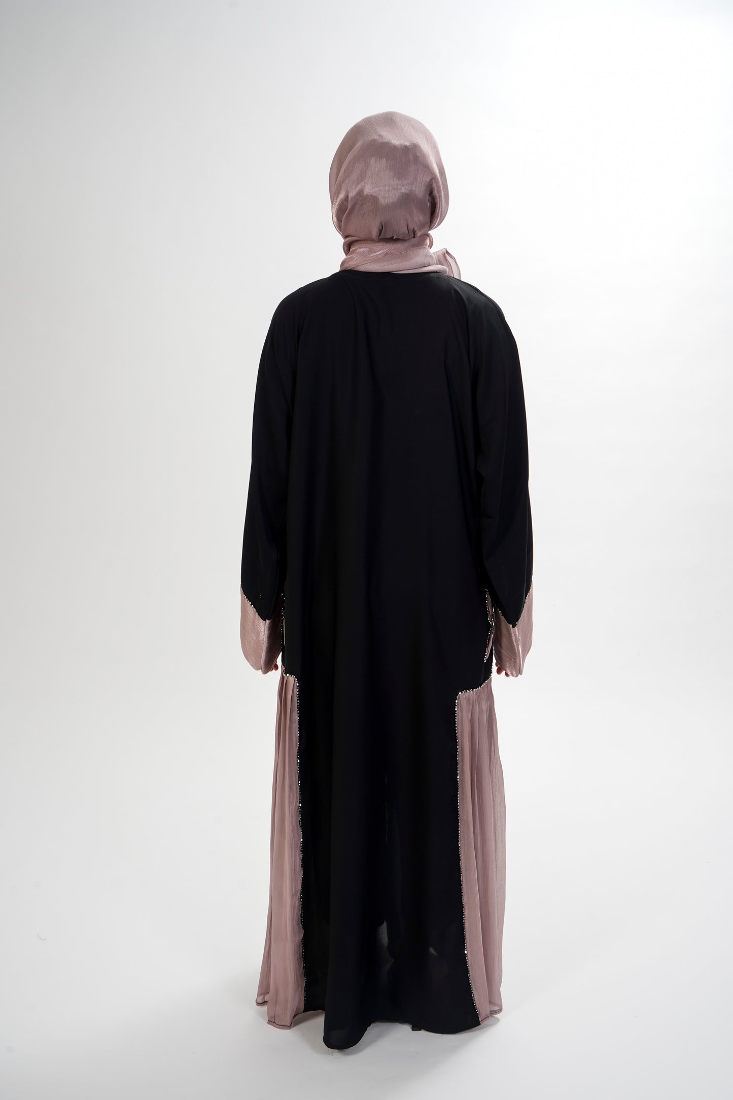 Chiffon Flower Abaya