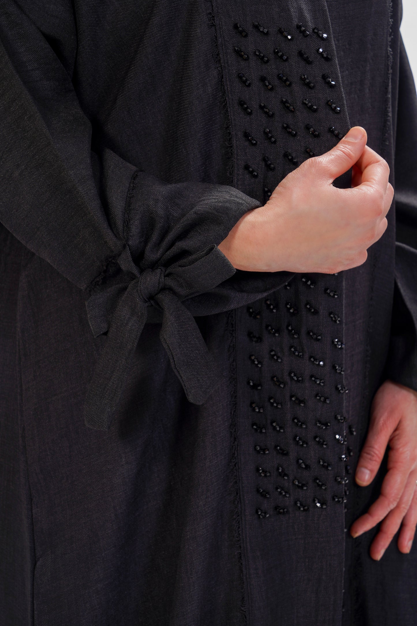 Embellished linen style set