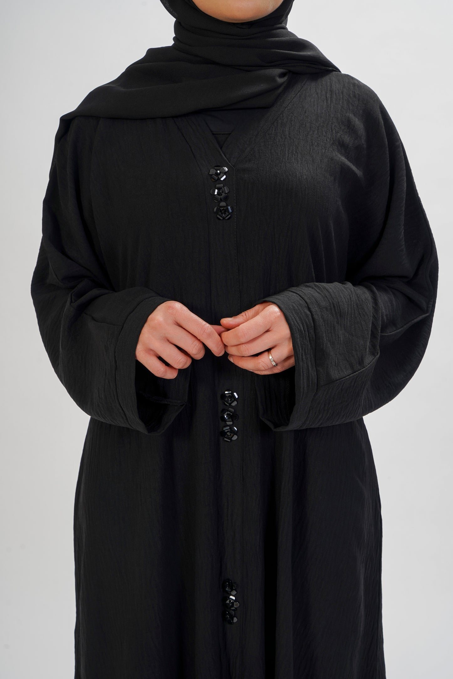 Flower Motif Abaya