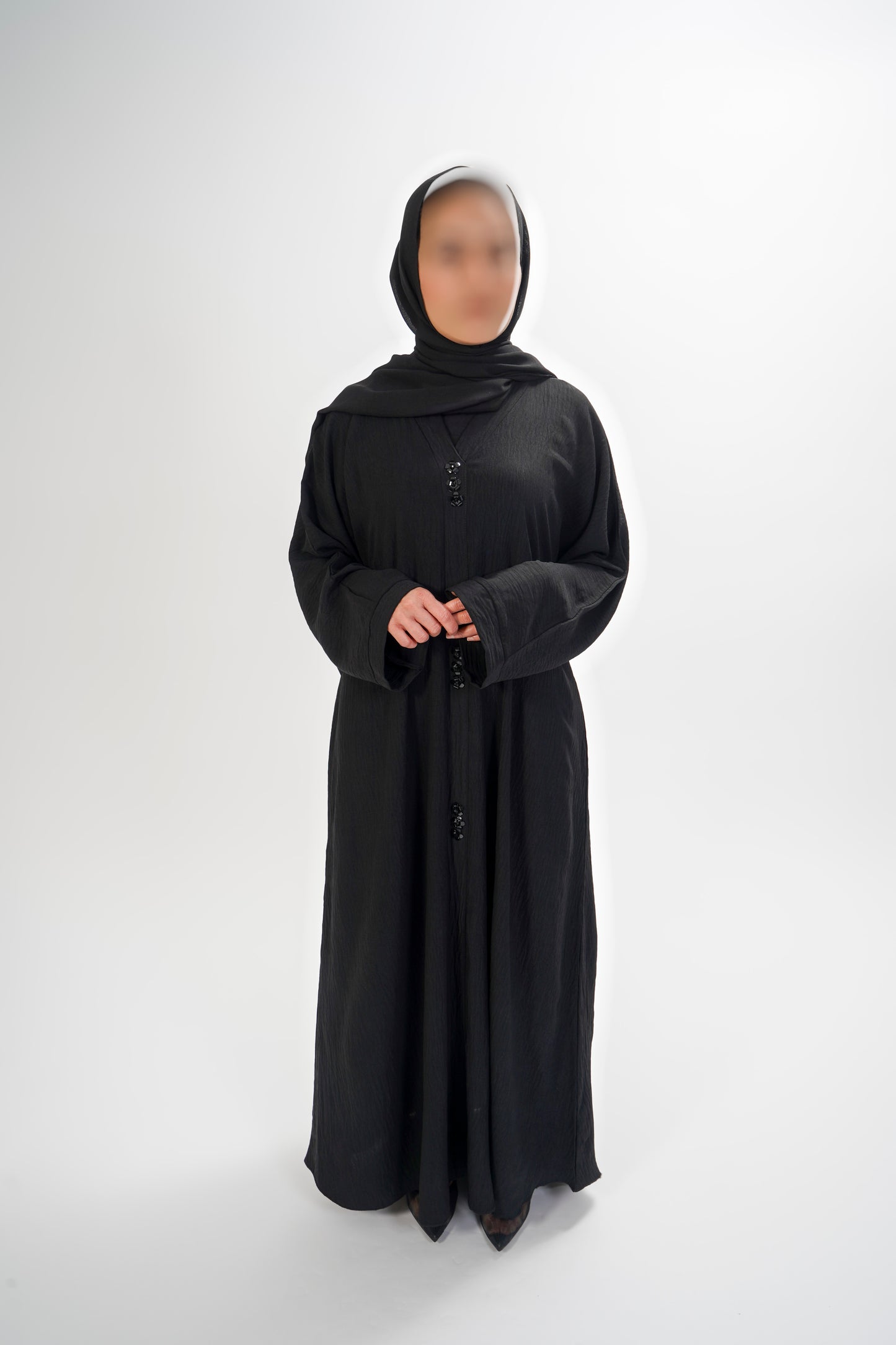 Flower Motif Abaya